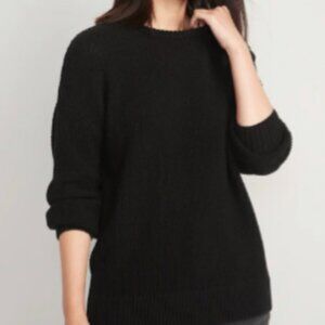 Old Navy Black Tunic Sweater